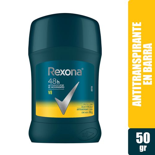Desodorante Rexona V8 Barra - 50gr