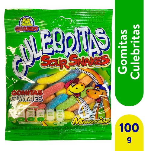 Gomitas Guandy Culebritas - 100 g