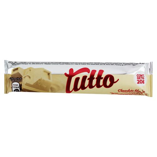 Tutto Chocolate Blanc 20Gr