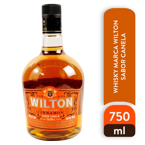 Whisky Wilton Sabor Canela 750Ml