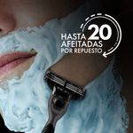 Repuestos-Para-M-quina-De-Afeitar-Gillette-Mach3-Carbono-3-Hojas-2-Uds-6-62104