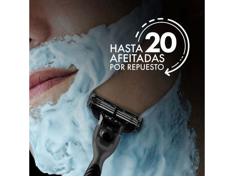 Repuestos-Para-M-quina-De-Afeitar-Gillette-Mach3-Carbono-3-Hojas-2-Uds-6-62104