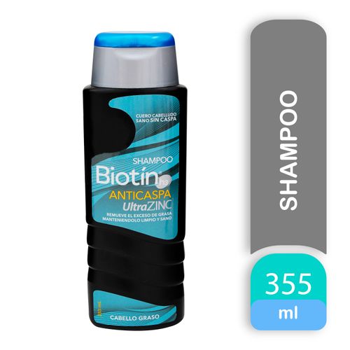 Shampoo Biotin Anticaspa Graso - 355ml