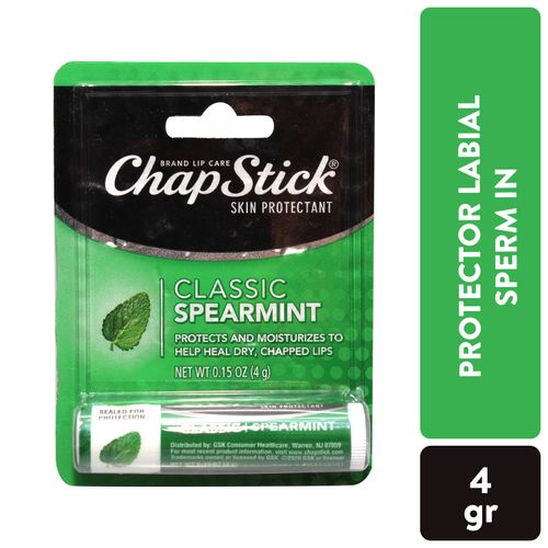 Protector labial Chapstick classic spearmint - 4 g