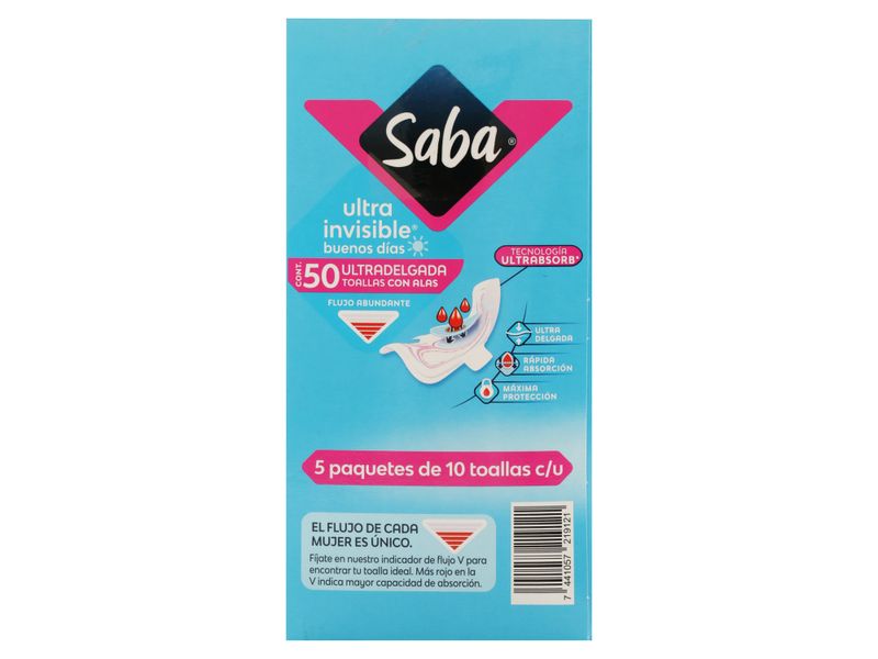 Toallas-Sanitarias-Saba-Ultrainvisible-Ultradelgada-Flujo-Abundante-Con-Alas-50Uds-3-61402