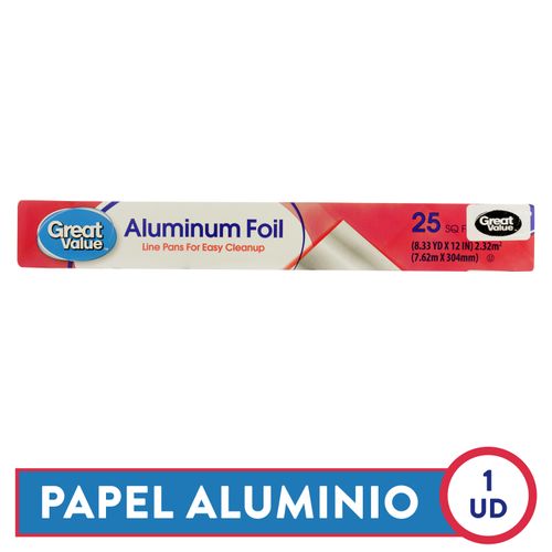 Comprar Papel Aluminio Diamond 1 Rollo 75Pies - 1 Unidad | Walmart  Guatemala - Walmart | Compra en línea