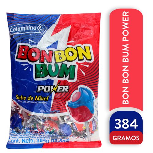 Bon Bon Bum Power Colombina 384Gr