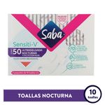 Toallas-Sanitarias-Saba-Sensiti-V-Ultradelgada-Nocturna-Flujo-S-per-Abundante-Con-Alas-50Uds-1-61401