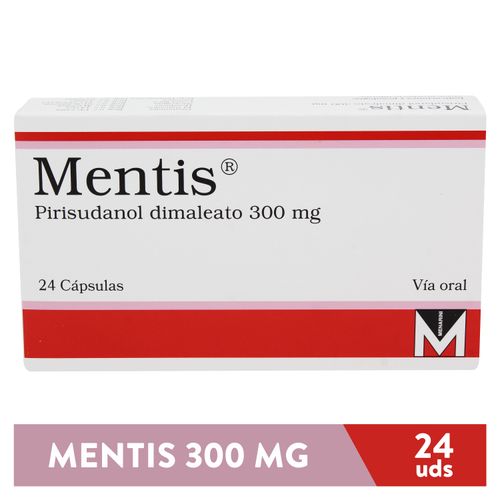 Mentis Menarini 300Mg 24 Capsulas