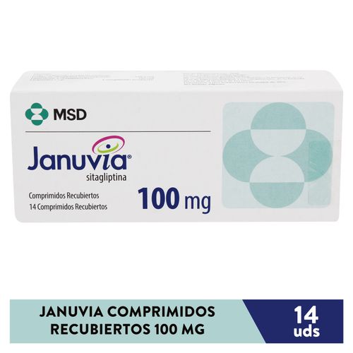 Januvia 100Mg 14 Tabletas