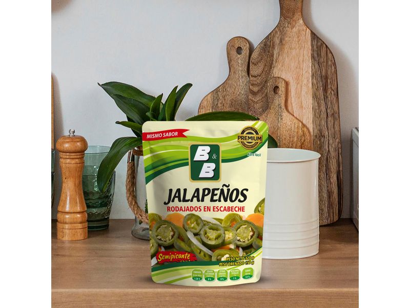 Comprar Chile B&B Jalapeño Semipicante Doy Pack -320g | Walmart Guatemala