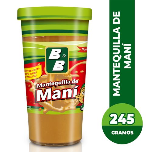 Mantequilla De Maní  B&B - 245g