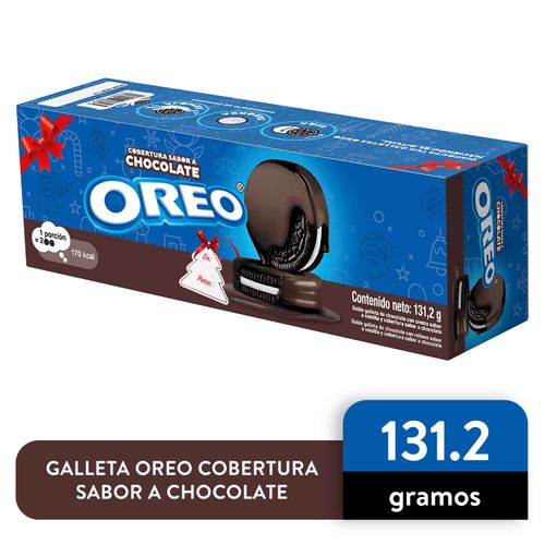 Galleta Oreo Cobertura Sabor A Chocolate 131,2g