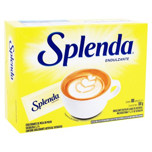 Edulzante Splenda 100 Sobres - 100 g