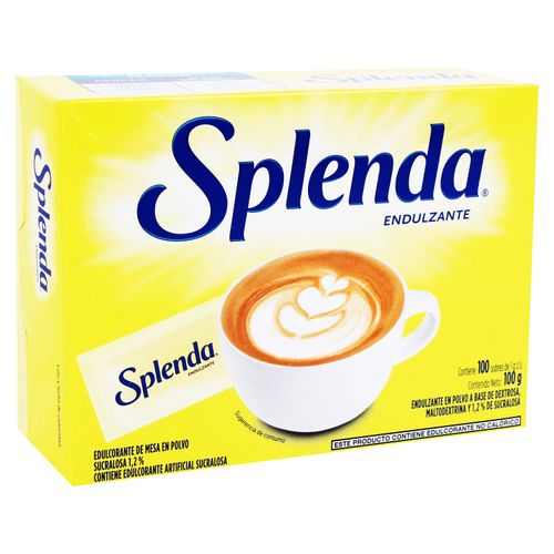 Edulzante Splenda 100 Sobres - 100gr