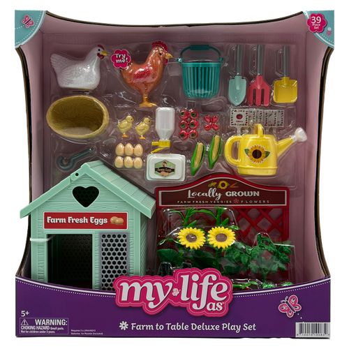 Accesorios de juguete My life As, de la granja a la mesa