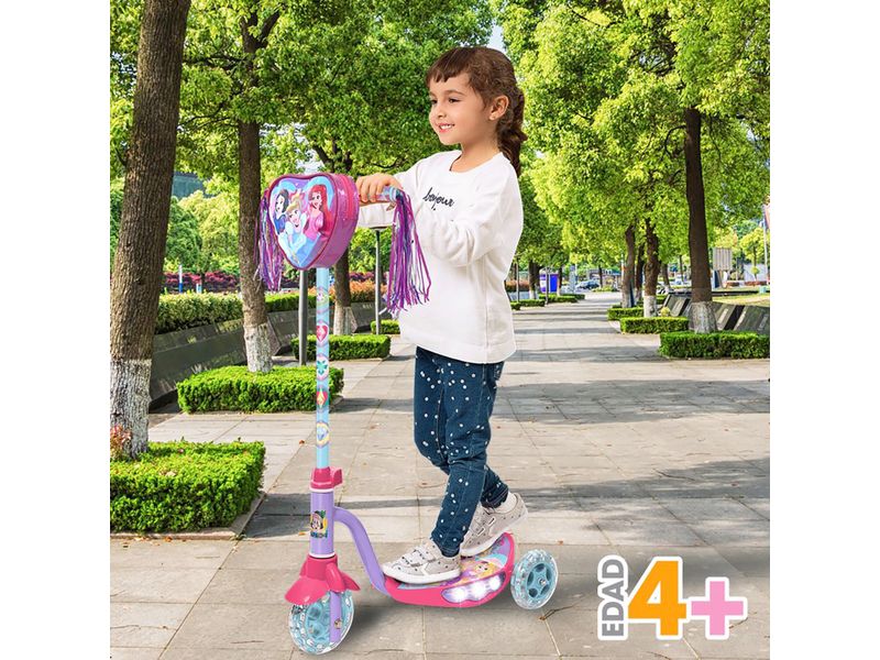 Scooter-Disney-Princess-de-3-ruedas-con-plataforma-luminosa-5-53250