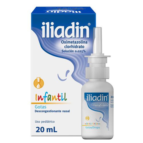Descongestionante Nasal3 Iliadin Infantil Gotas 20 ml