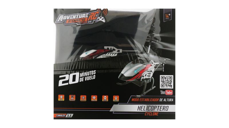 Comprar Helicoptero Adventure Force Titanium control remoto. Modelo F8 Walmart Guatemala