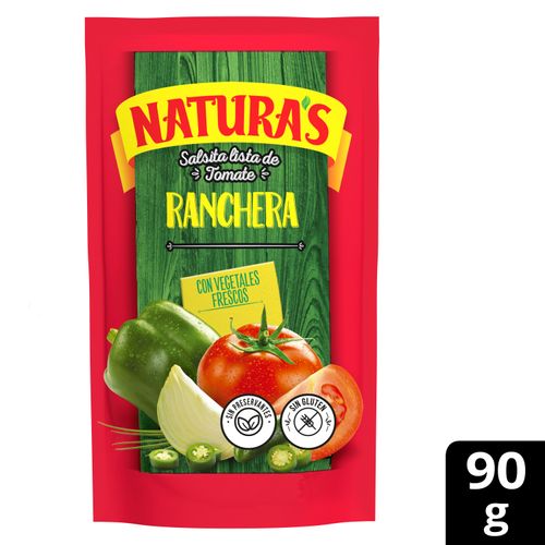 Salsa Tomate Naturas Ranchera - 90g