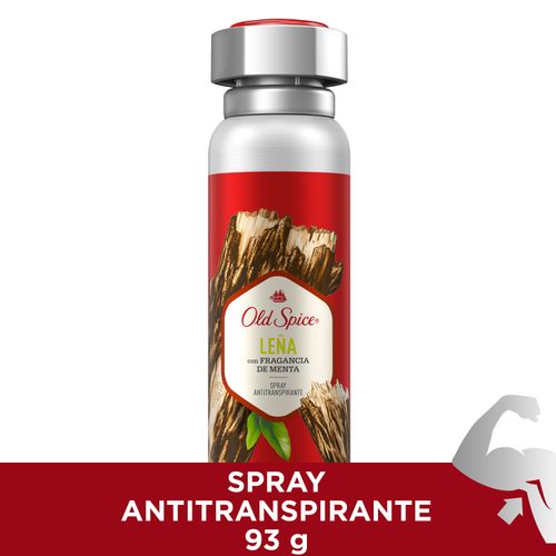 Antitranspirante Old Spice Leña Con Fragancia De Menta En Spray -150ml