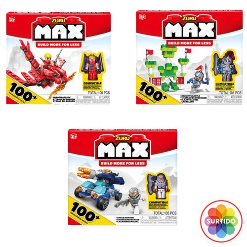 Bloques Max Build More de construcción - 106 Pzas