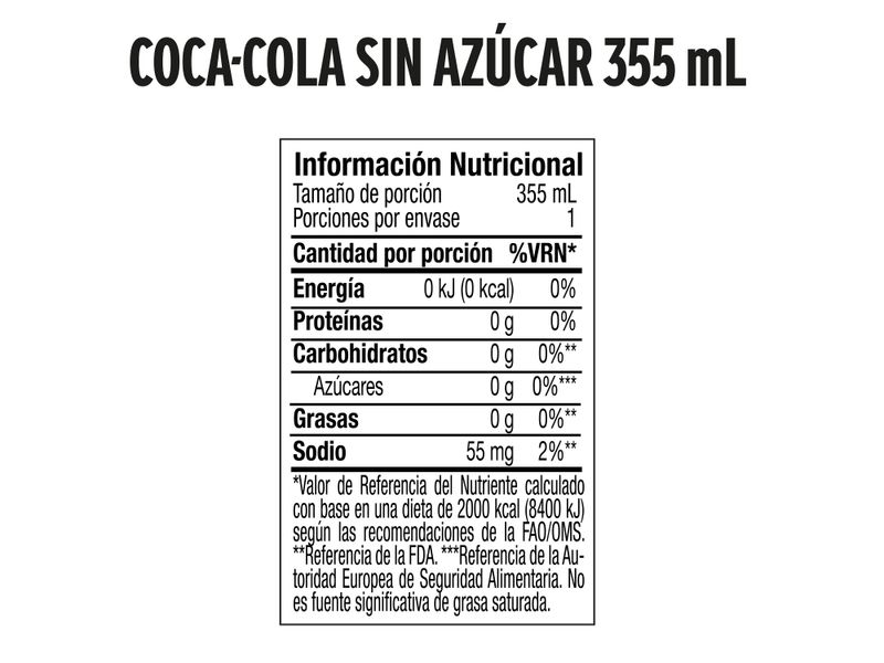 Gaseosa-marca-Coca-Cola-sin-azucar-355-ml-2-27587