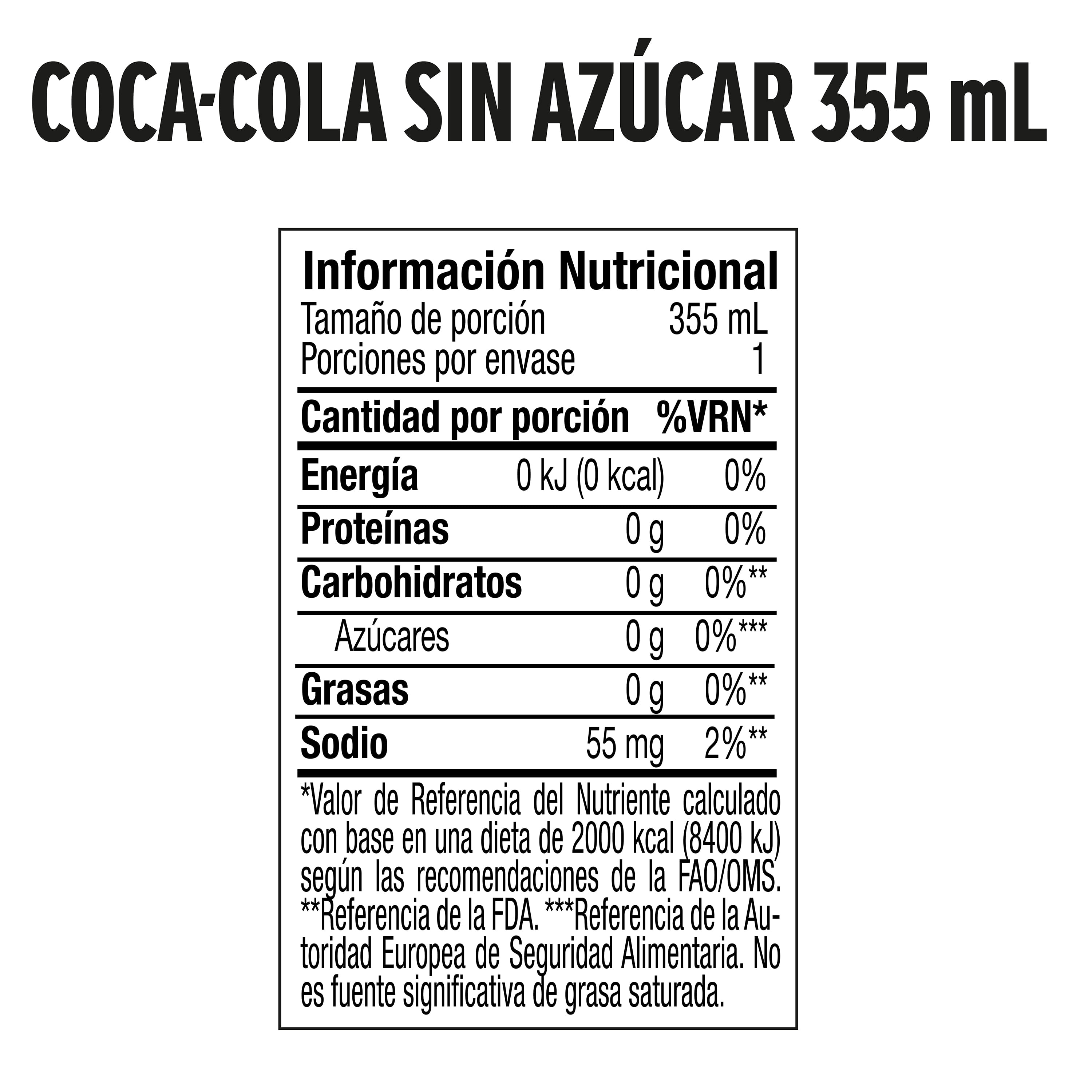 Gaseosa Fresca sin azúcar - 2.5L