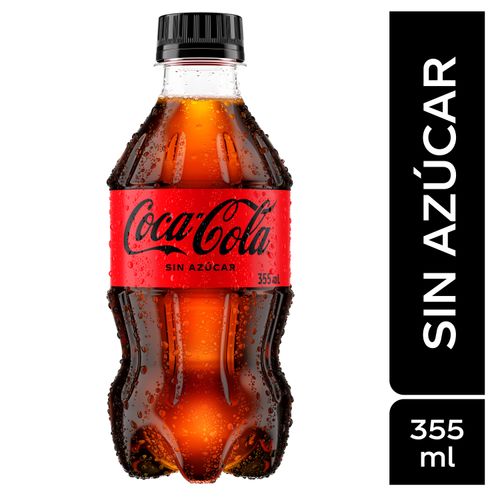 Gaseosa Coca-Cola Sin Azúcar - 355ml