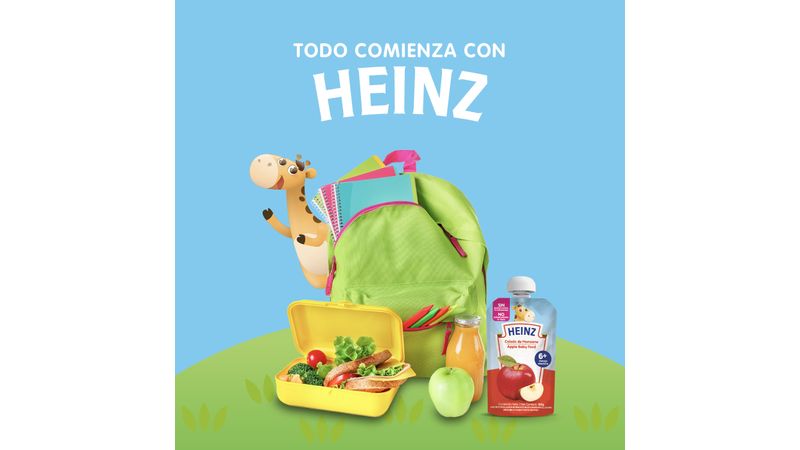 Papilla para Bebé Heinz Coctel de Frutas Pouch 113g