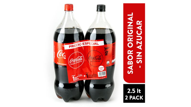 Refresco Coca-Cola Sin Azúcar 2.5L