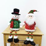 Figura-Tela-Sentada-Santa-O-Snowman-Bd-8-62301