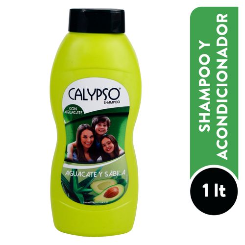 Shampoo Y Acondicionador 2En1 Calypso Aguacate 830ml Mas 170ml