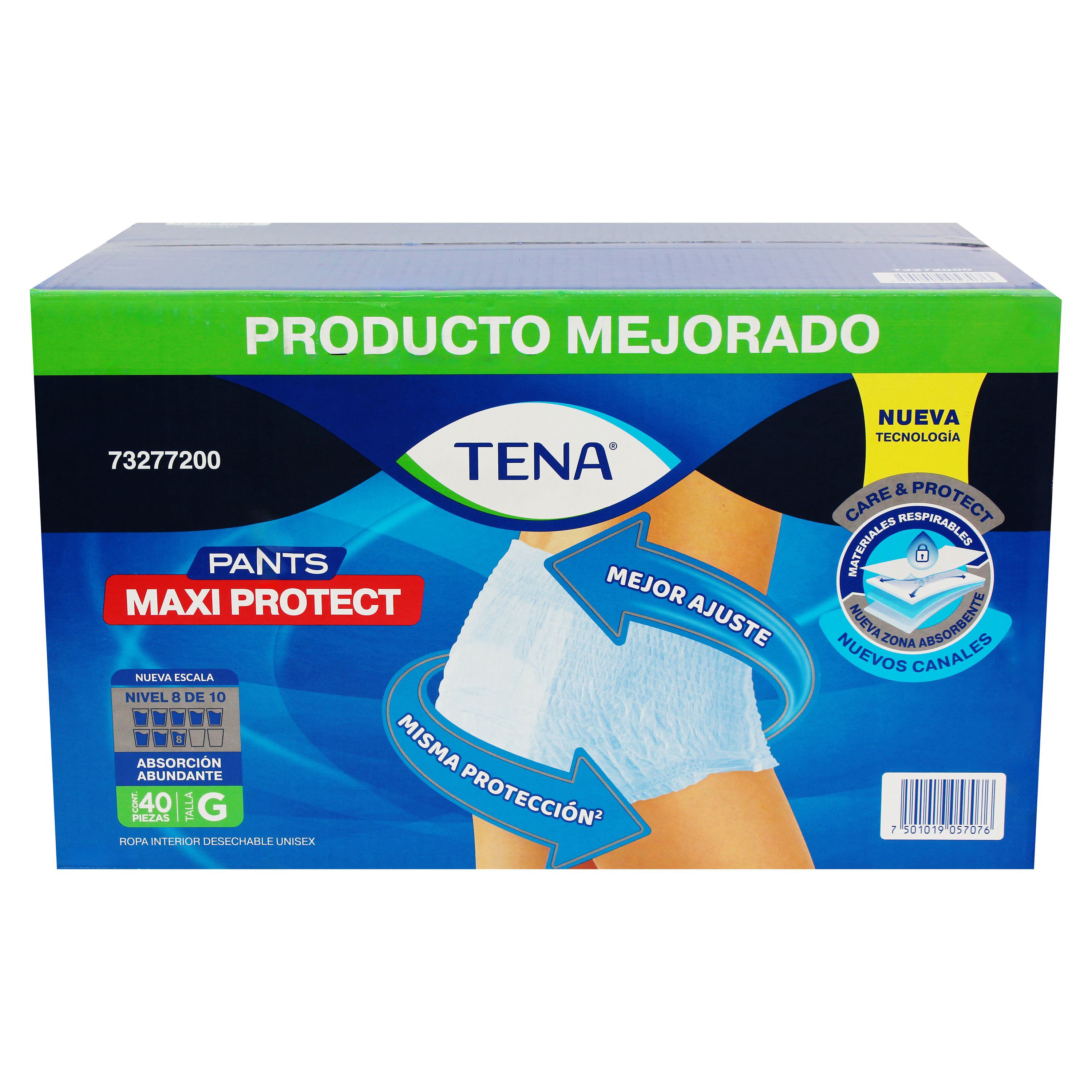Comprar Pañal para adulto Tena pants maxi protec talla M de 40 unidades, Walmart Guatemala - Maxi Despensa