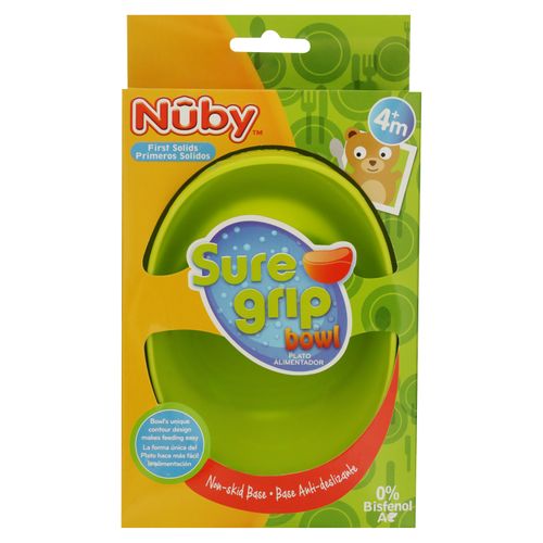 Plato Para Bebé Nuby Alimentador Base