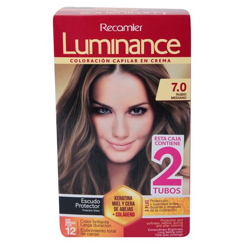 Kit Luminance Rubio Mediano 7.0 - 120 g