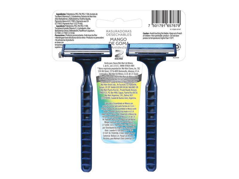 Rasuradoras-Desechables-Equate-2-Hojas-Mango-De-Goma-Antidesliz-2pzas-3-37135