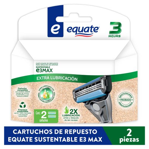 Repuesto Para Resuradora Sustentable E3 Max Marca Equate - Extra Lubricación - 2Pzas