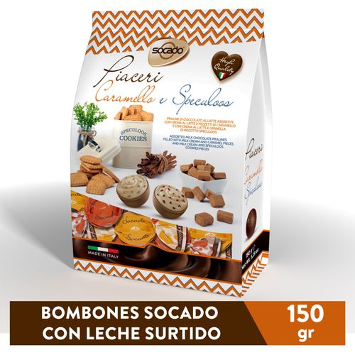 Bombones Socado, con leche surtido -150g