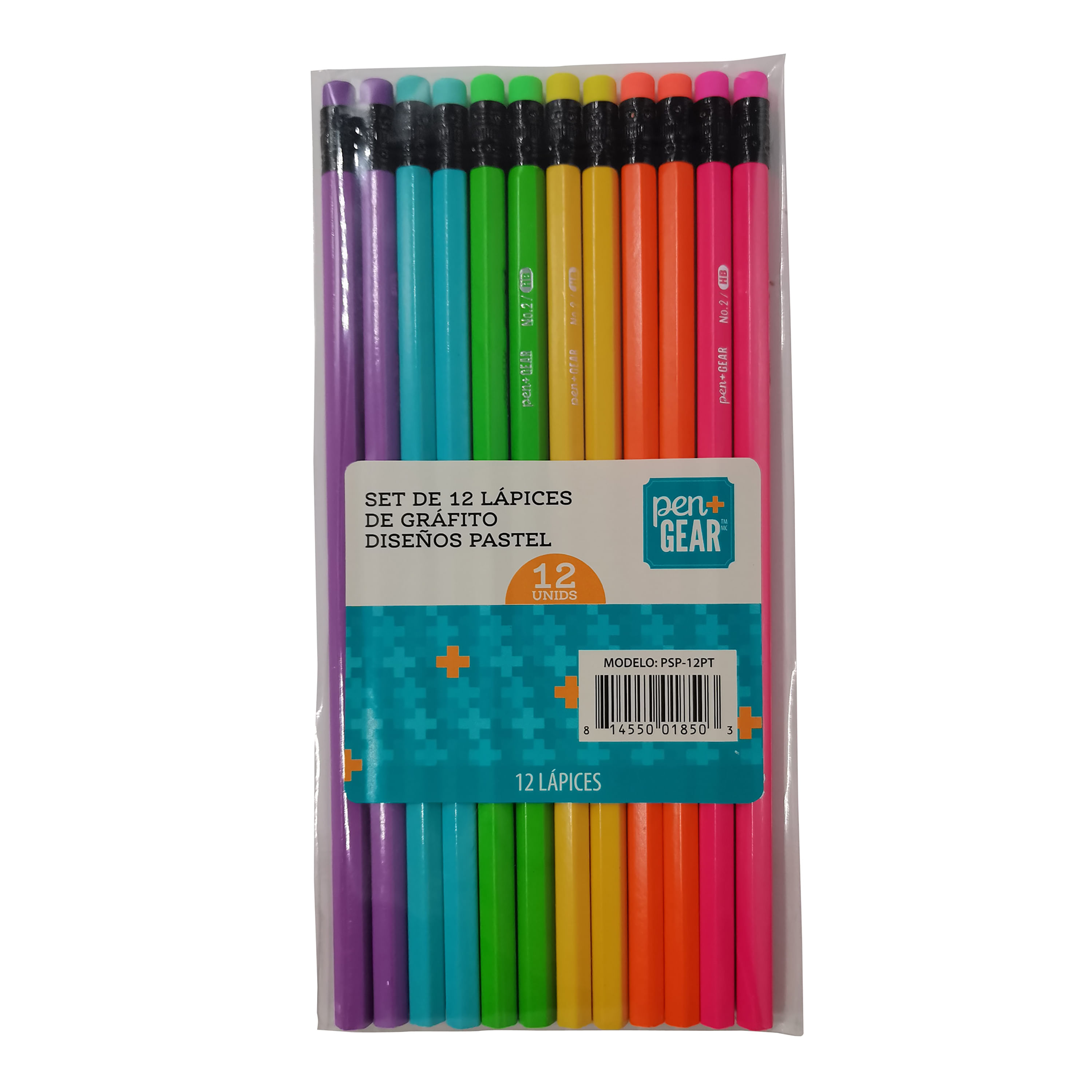 General Pencil 4400-12A General's - Lápices de tiza pastel, 12 colores,  multicolor, 7 x 1/4 x 1/4 pulgadas
