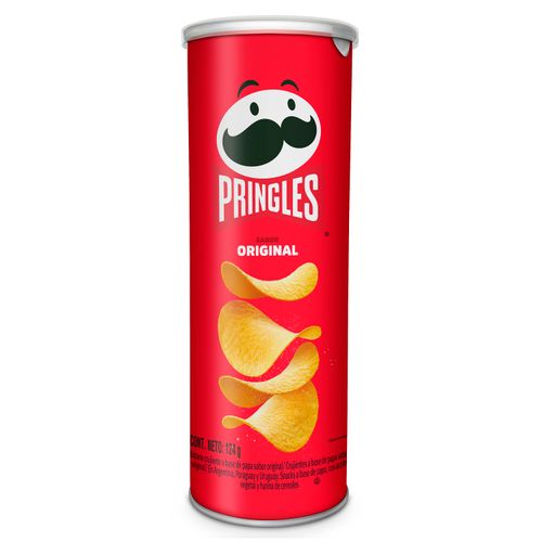 Papas Pringles® Sabor Original 1 Lata - 124gr