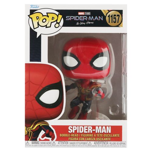 Pop Marvel: Spider-Man Nwh S3 - Sm Swing Fig. Cabeza Oscilante