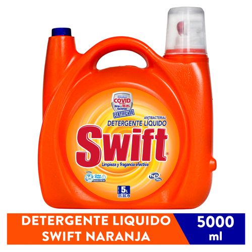 Detergente Liquido Swift Naranja -5000ml