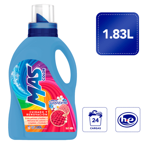 Detergente Liquido Mas Suavizante 1830ml