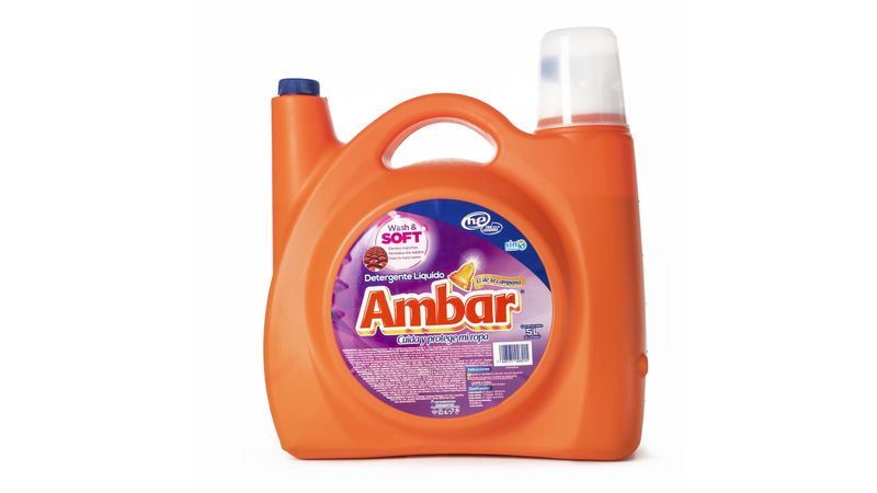 Jabón Ambar - Detergente Líquido Ambar cuida todo tipo de