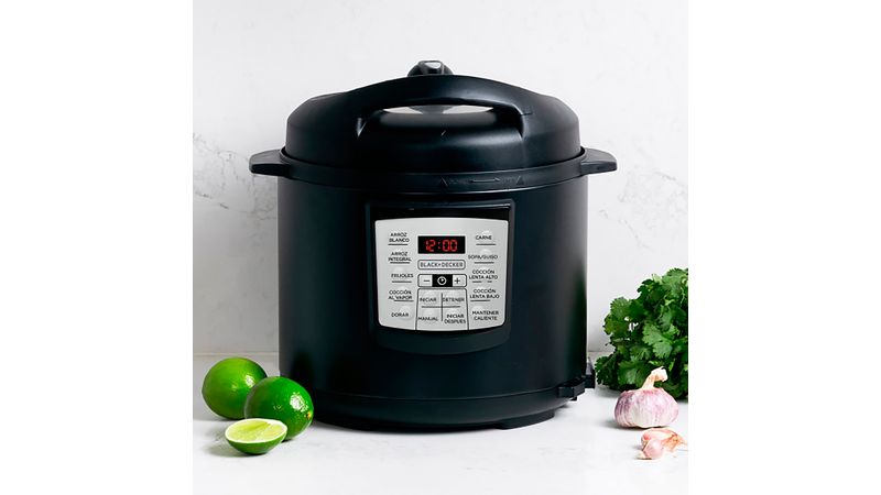 Nueva olla de presión Multicooker de Black+Decker para tus platillos  guatemaltecos