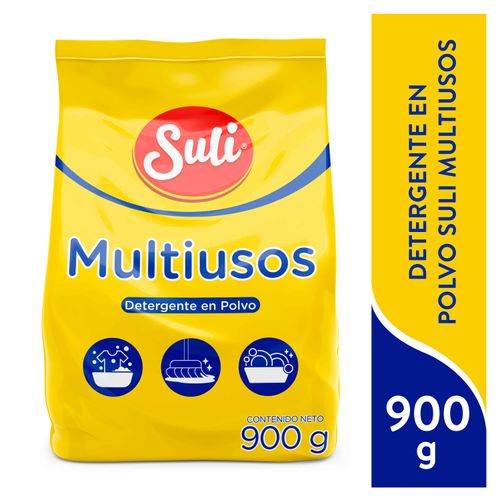 Detergente En Polvo Marca Suli Multiusos - 900 g