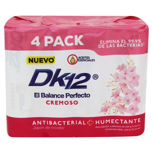 4 Pack Jabón Tocador Dk12 Cremoso - 400gr