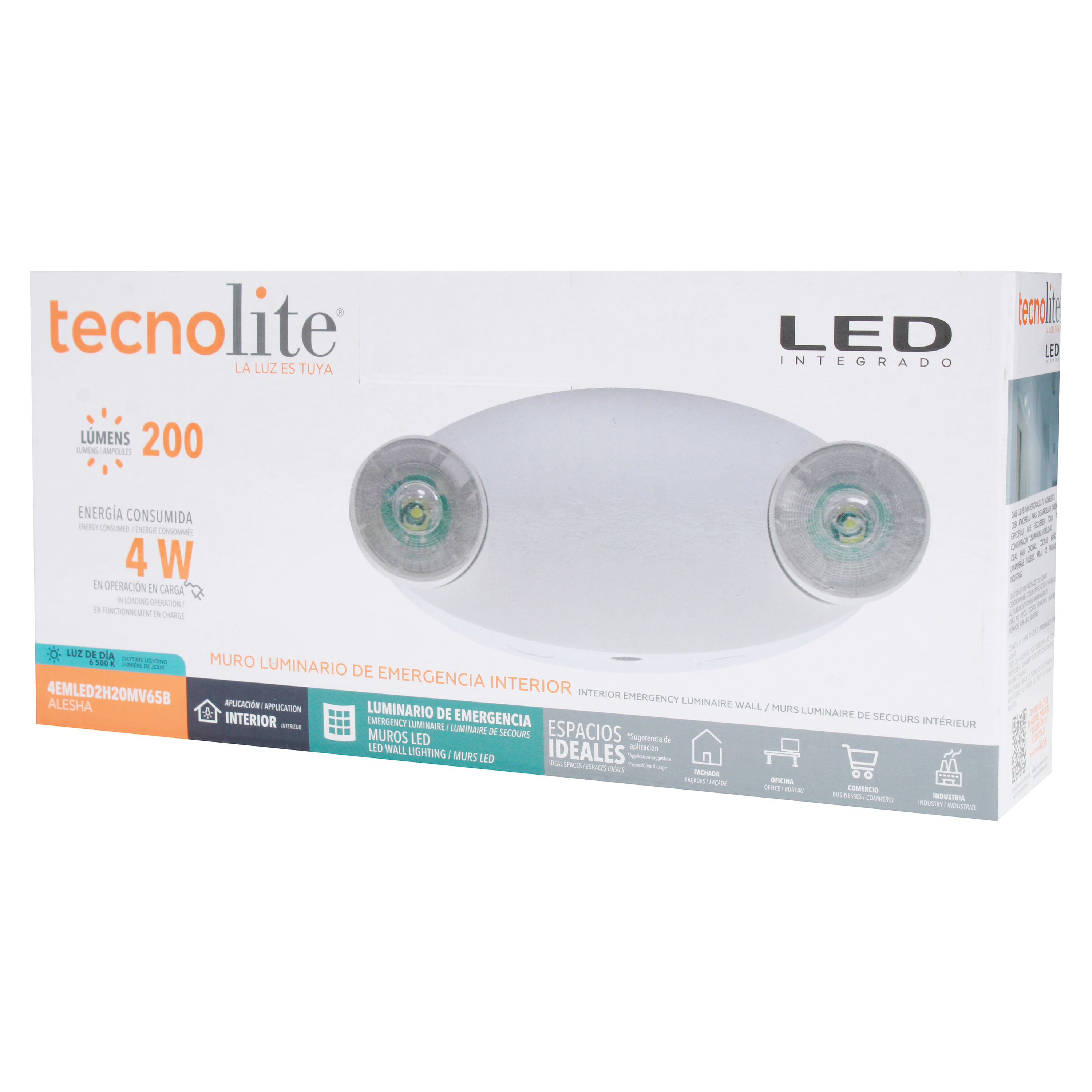 👌 LED Emergencia luz dia 4w - Bazar chino online Asia en casa