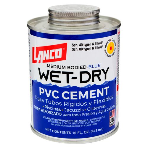 Cemento Pvc Wet Dry